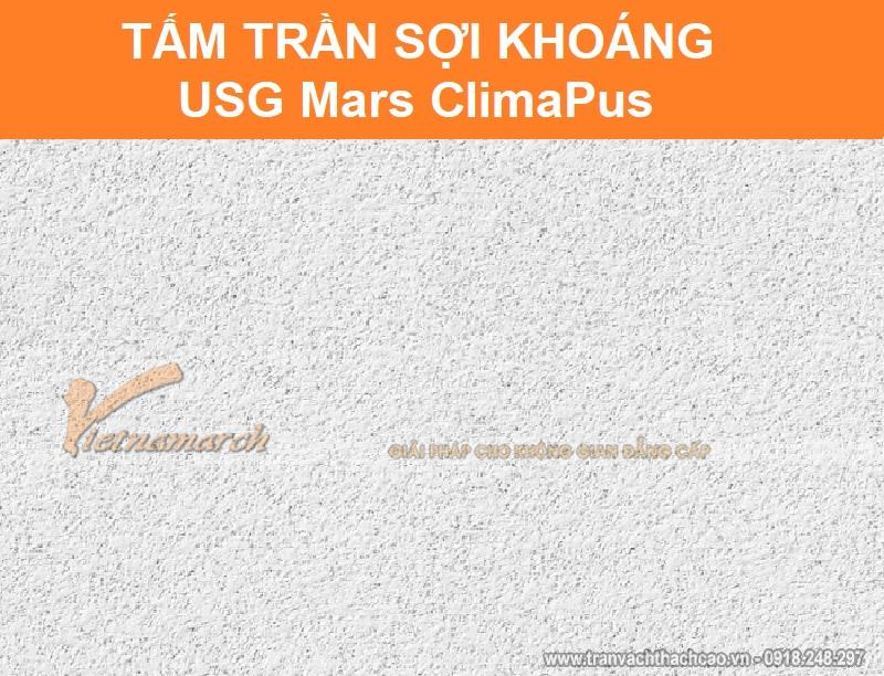 Tấm trần sợi khoáng USG Mars ClimaPus