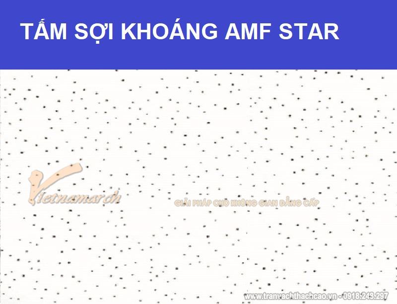 Tấm sợi khoáng AMF Star 