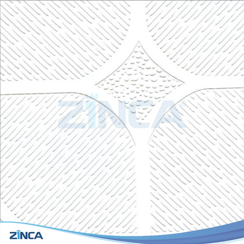 Tấm thạch cao thả ZINCA phủ PVC ZA 105