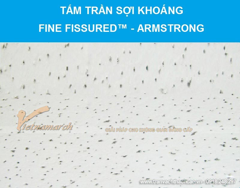 Tấm trần sợi khoáng Fine Fissured™ - Armstrong