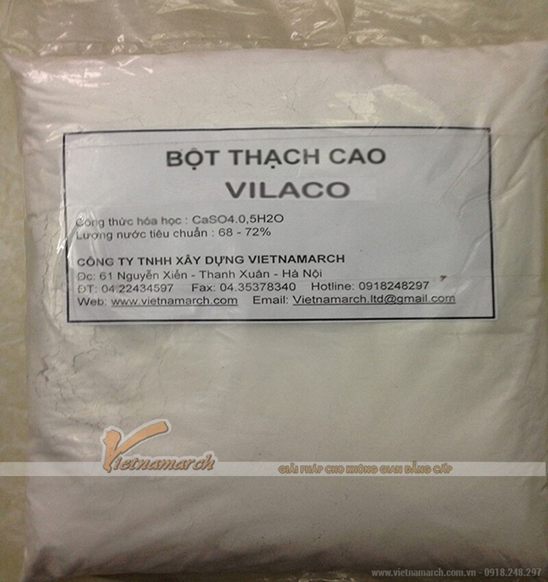 bột thạch cao phi 1
