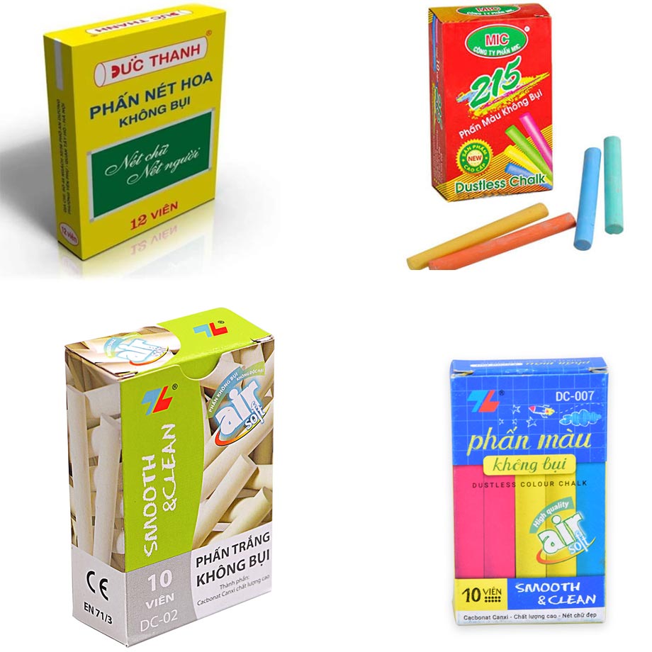 Phấn không bụi là gì? Phấn không bụi là gì?