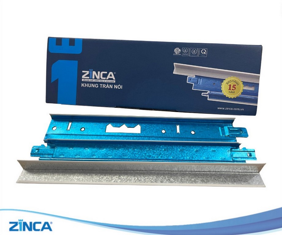Khung trần nổi Zinca Pro