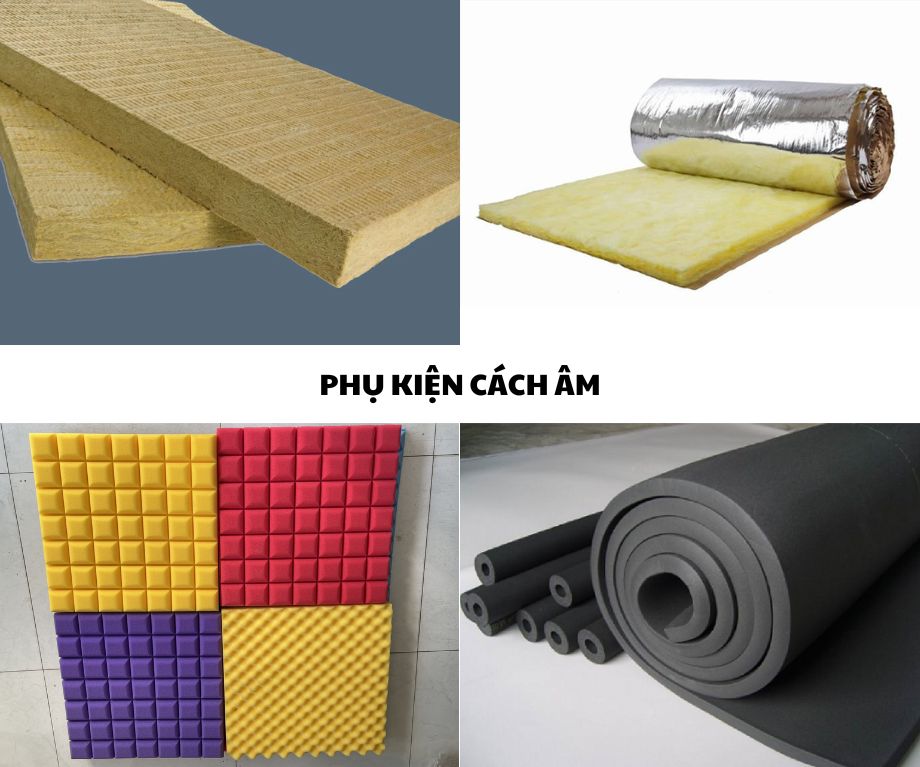 Phụ kiện cách âm cách nhiệt Phụ kiện cách âm