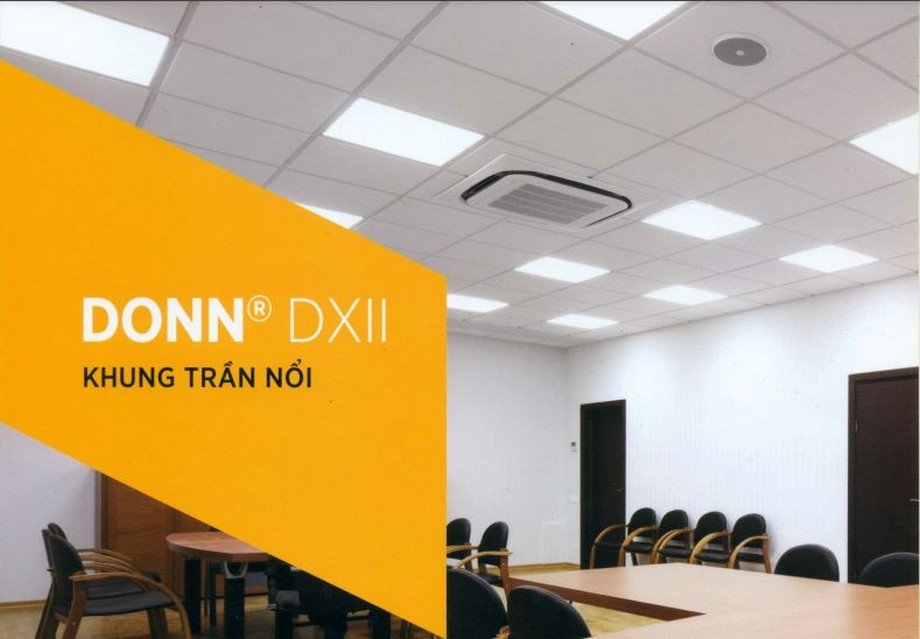 Khung xương trần nổi DONN DXII Khung xương trần nổi DONN DXII