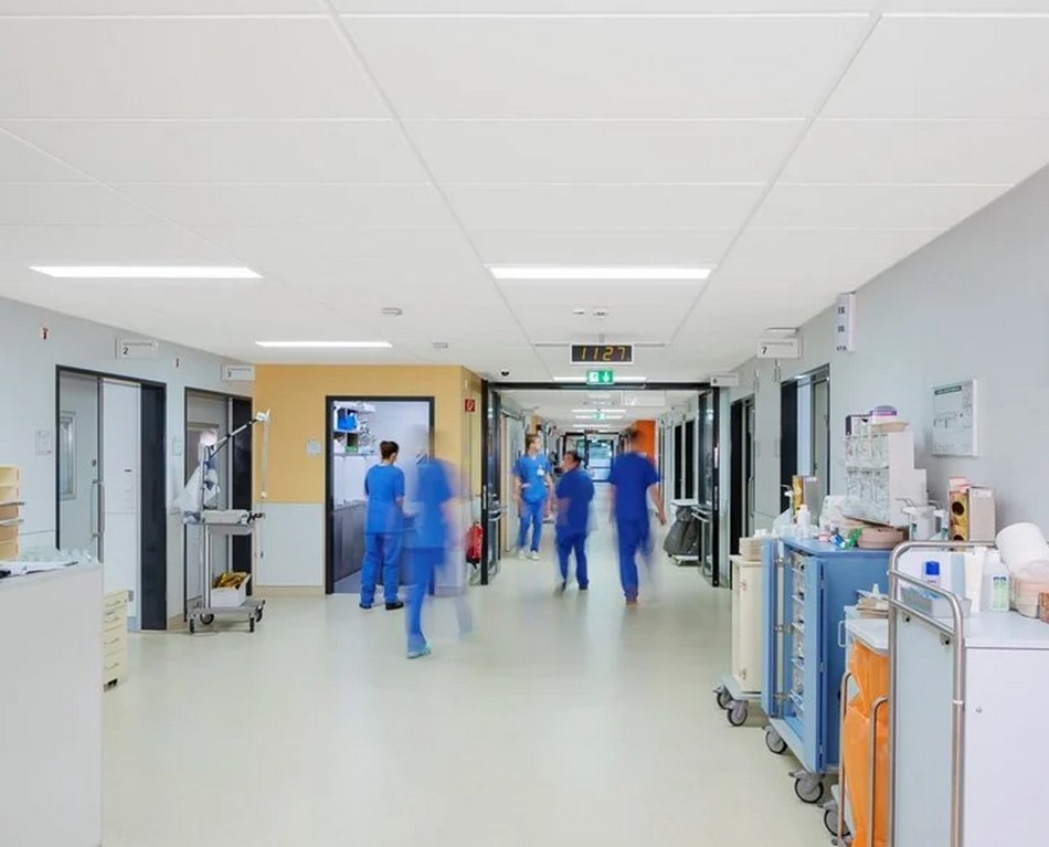 Tấm trần tiêu âm Ecophon Hygiene Meditec E